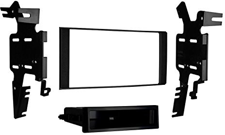Metra 99-7619 ISO DIN Radio Provision with Pocket for 2013-Up Nissan Frontier/Titan/Xterra, (Black)