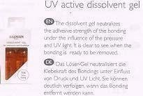 Balmain Uv Active Dissolvant Gel Ensemble 2x50ml