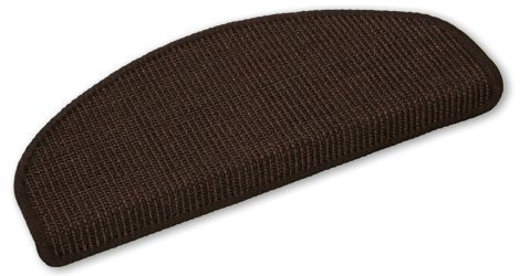 Ypsilon GmbH Sisal-Stufenmatten Rio 50x20x4cm halbrund (Dunkelbraun)