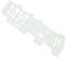Genuine Beko DCU7230X DCU7231 DCU8230 Tumble Dryer Light & Button Frame