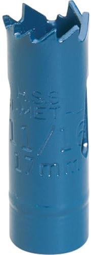 Draper 41068 Expert HSS Bi-Metal Holesaw Blade, 17mm, Blue