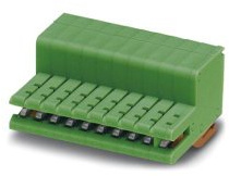 PHOENIX CONTACT ZEC 1,0/12-ST-3,5 C1 R1,12 Leiterplatten-Direktstecker, 1 mm² Nennquerschnitt, 12 Anschlüsse, ZEC 1,0/..-ST Reichweite, 3.5 mm Rastermaß, Grün, 50 Stück