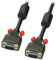 LINDY Cable VGA M/M, negro 0,5m