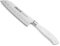 Arcos 233224 Couteau Santoku Alvéolé, Acier Inoxydable, Blanc, 14 cm