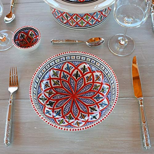 Jatte Bakir rouge - D 20 cm