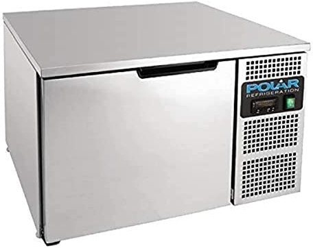 Polar G-Series Countertop Blast Chiller Stainless Steel 450W CK640 | Generously sized to fit 3x 2/3 GN pans, quickly bringing food out of the danger zone to secure hygiene compliance.