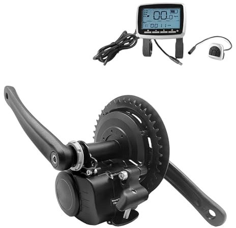 Kit di conversione motore mid drive TSDZ2, sensore di coppia 36 V, 350 W, 42 denti, per bicicletta elettrica con catena