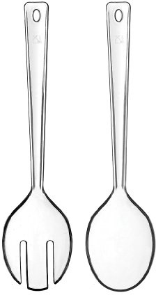 Premier Housewares 1206248 Salad Servers Plastic