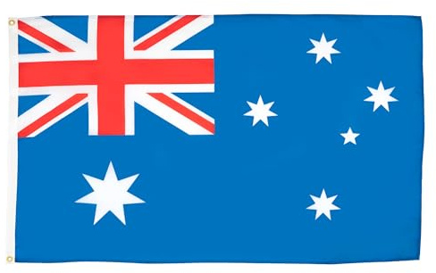 AZ FLAG Australia Flag 180x120 cm 100D Polyester 2 Grommets