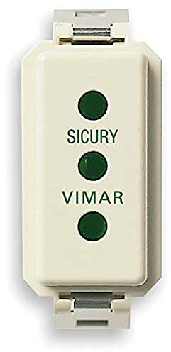 VIMAR 0R08140 Serie 8000 Presa elettrica, con Protezione SICURY, 2P+T 10 A 250 V~ Standard Italiano Tipo P11