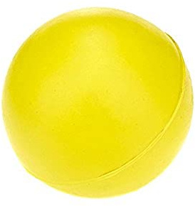 Classic Pet Products Gummiball, 40 mm, gelb