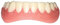 Instant Smile Handmade Cosmetic Lower Teeth, Natural Shade, Comfortable Lower Veneer for Extended Wear, Teeth Veneers for Men and Women, 1 Size Fits Most