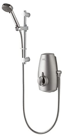 Aqualisa Aquastream Thermo Mixer Shower With Adjustable Head - Satin Chrome