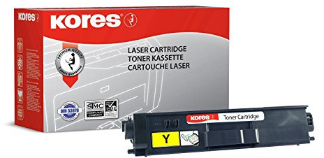 Kores G1243RBG Toner für Laserdrucker, 3500 Seiten, Gelb, Brother, HL 4150, 4570, TN-325Y, Box