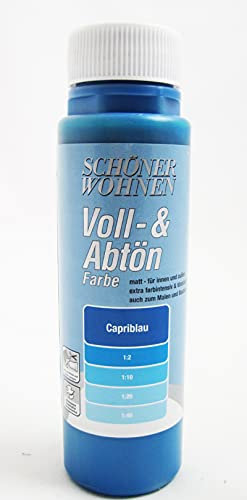 Voll- und Abtönfarbe Capriblau 125 ml