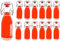 12 leere Glasflaschen a 100 ml mit kleine Bügelverschluss-Flasche mit Bügel Bügelflasche 0,1 liter l Drahtbügel-Flasche Schnapsflasche Likörflasche mit Verschluss von slkfactory