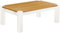 B.R.A.S.I.L.-Möbel Brasilmöbel Couchtisch Rio Kanto 120x73 cm Honig Weiß Wohnzimmertisch Holz Tisch Pinie Massivholz Stubentisch Beistelltisch Echtholz Größe und Farbe wählbar