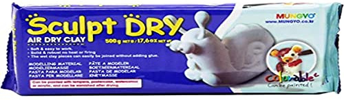 Artstraws Creation Station 500 g Air Drying Clay, White