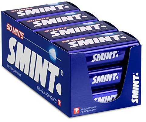Smint Caramelos Menta, 12 x 35g