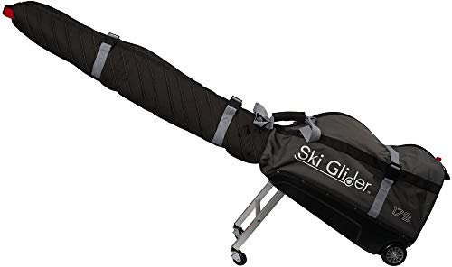 Sun Mountain Ski Glider Travel Cover - Black/Red, 179cm