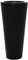 VIVANNO Pflanzkübel Blumenkübel Pflanzgefäß Fiberglas anthrazit Rondo Classico - 100 x 47 cm