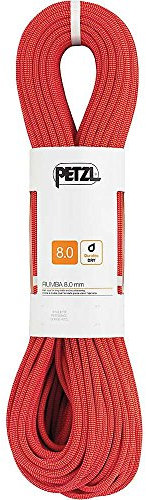 Petzl Erwachsene Halbseil Verticality, rot, 60m, R21BR 060