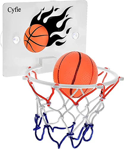 CYFIE Mini Basketball Stand, 4 pcs Mini Basketball Set,Including Wall-mounted Indoor Basketball Stand,Suitable for 3-6 Years Old Birthday Gift, Educational Toys,Children's Toys