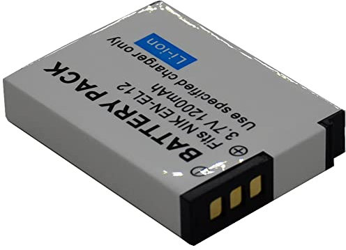2x EN-EL12 batterie + chargeur pour Nikon ENEL12 MH-65 Mh65 Coolpix A900 AW100 Aw100s AW110 AW110s AW120 Aw120s Aw130s P300 P310 P330 P340 S1000pj S1100pj S1200pj S6000 S6100 S610 S610 C S6150 S620 S6200 S630 S6300 S70 S710 S80 S800 S8000 S800 C S8100 S8100s S8200 S9050 S9100 S9200 S9300 S9400 S9500 S9600 S9700 S9700s S9900 S9900s S31 S640 S70 Aw300 Aw300s