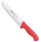 Arcos Coltello da Macellaio con Lama in Acciaio Inossidabile Nitrum 200 mm – Coltello da Cucina Professionale per Tagliare Carne, Pesce e Verdure – Manico Ergonomico in Poliossimetilene, 2900, Rosso