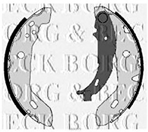 Borg & Beck REAR BRAKE SHOES Renault Kangoo 1998-