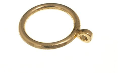 Lot Of 20 Metall Gardinenstange Rod Ring Eb Messing vernickelt 28Mm Id
