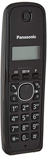 Panasonic KX-TG1611 Schnurlostelefon (DECT, Desktop, Schwarz, LCD, AAA, digital)