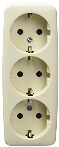 Simon 10463-31 - Base Triple Con T.T