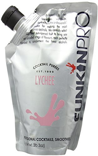 Funkin Lychee Puree 1kg - Aromatic Cocktail Mixer, Puree