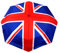 Elgate Collapsible Union Jack Umbrella & Cover