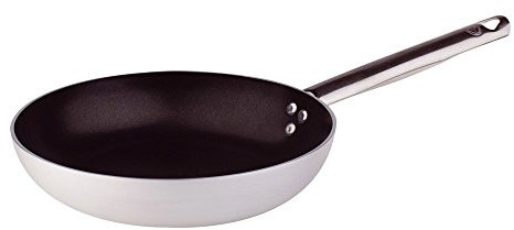 Pentole Agnelli Padella Svasata Bassa, Argento, 36 cm