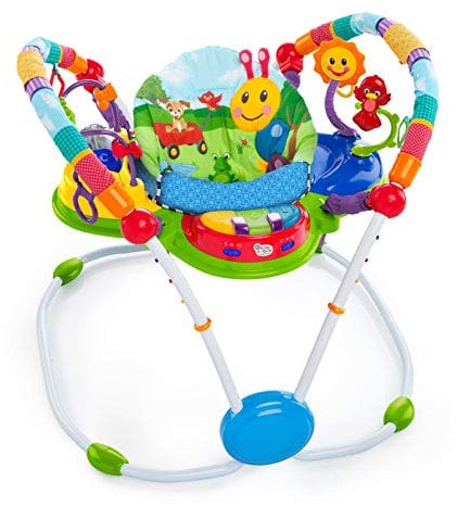 Baby Einstein, Neighborhood Friends Spring- und Spielcenter mit mehr als 12 Spielsachen, einem Klavier und Lichtern, 360° drehbar
