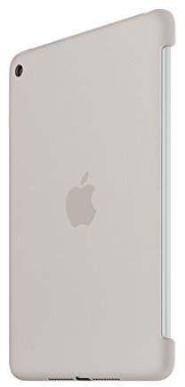 Apple BT-MKLP2ZMA iPad Mini 4 Silicone Custodia Greybraun, Argento