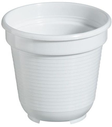Geli Blumentopf 22 cm, weiß, 22 x 22 x 19 cm, 80602210