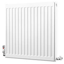 Kartell Kompact Type 21 Double Panel Single Convector Radiator 600mm x 600mm White