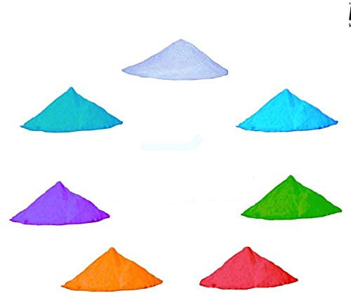 StickersLab - Pigment additif poudre luminescente phosphorescente brille dans l'obscurité pour les loisirs (jour blanc) - Vert, 500 grammes