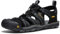 KEEN Men's Clearwater CNX Sandal, Black (Black /Gargoyle), 10 UK