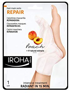 Iroha Nature - REPAIRING Socks Mask for Feet - Peach