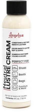 Angelus Leather Lustre Cream - 3 Ounces, Neutral
