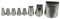 0263443 DECORA BOQUILLA DECORA 789 CAKE ICER C/16 ZIG-ZAG