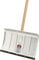 Pelle neige Ideal alliage léger 50 cm de large, pans, manche en bois dur