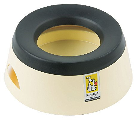 (Road Refresher) Non-Spill Travel Water Bowl Small (Cream)