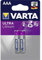 VARTA Lithium Batterie AAA Micro LR03 (pacco da 2) - Ideali per fotocamere digitali, giocattoli, dispositivi GPS, impieghi sportivi e all'aria aperta