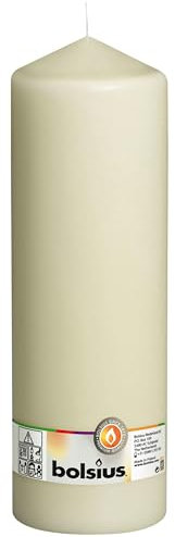 Stumpenkerze 300/100, elfenbein