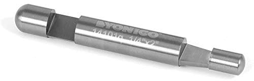 Yonico 14101q - Pilot Flush Trim Solid Carbide Router Bit, Double Ended - Overall Length: 2 - 1/4 Shank